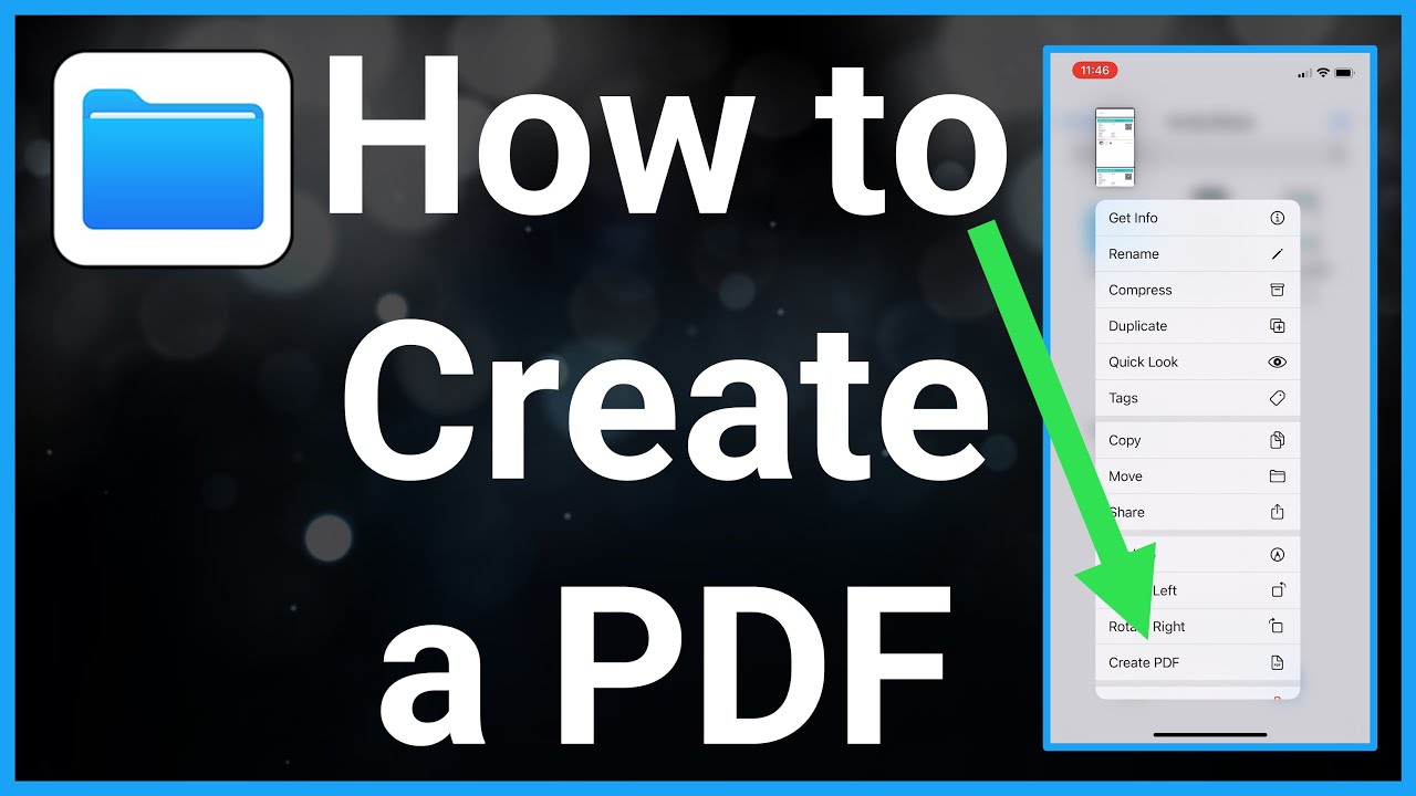 How to Make a PDF on iPhone